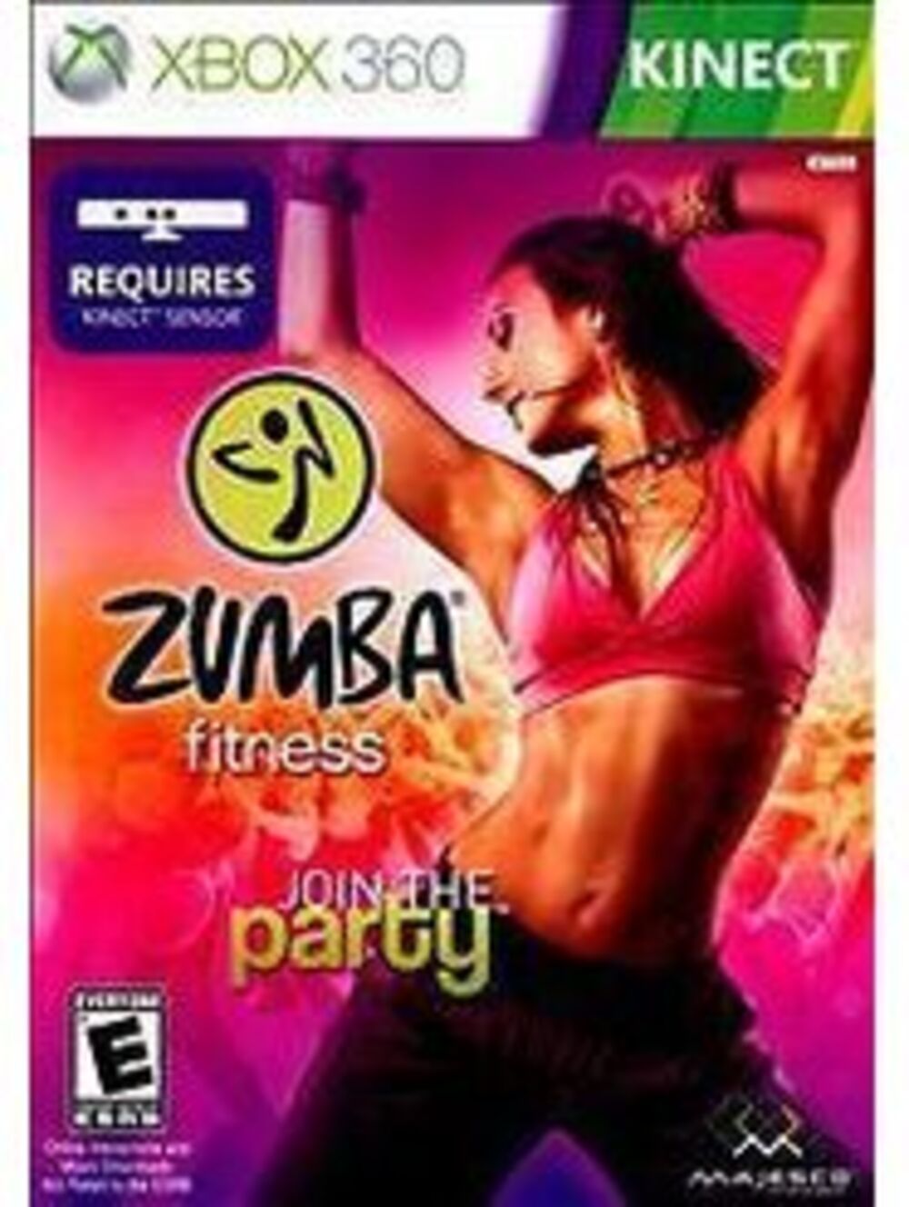 Zumba Fitness (Microsoft Xbox 360, 2010) CIB